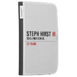 Steph hirst  Kindle Cases