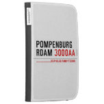 POMPENBURG rdam  Kindle Cases