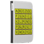 ABCDE
 FGHIJ
 KLMNO
 PQRST
 VWXYZ  Kindle Cases