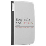 Keep calm and  Kindle Cases