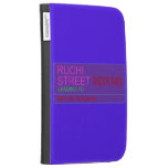 Ruchi Street  Kindle Cases
