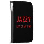 jazzy  Kindle Cases