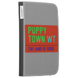 Puppy town  Kindle Cases