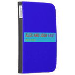 Alex and Josh  Kindle Cases