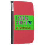 lyricas Street  Kindle Cases