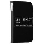 LYN   BENLOT  Kindle Cases