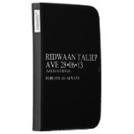 Ridwaan TaLiEp Ave  Kindle Cases