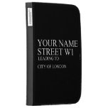 Your Name Street  Kindle Cases