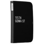 115TH Goma St  Kindle Cases