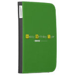 Happy Birthday Tyler  Kindle Cases