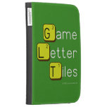 Game Letter Tiles  Kindle Cases