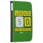 Love
 5D
 Friends  Kindle Cases