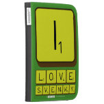 i
 love 
 svenky  Kindle Cases