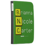 Brianna
 Nicole
 Carter  Kindle Cases