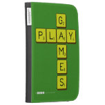       G
 PLAY
       M
       E
       S  Kindle Cases