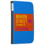 Minion Street  Kindle Cases
