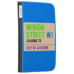 Minion Street  Kindle Cases
