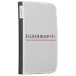 Fulham road  Kindle Cases