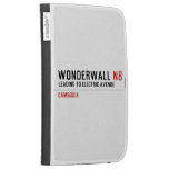 wonderwall  Kindle Cases