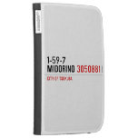 1-59-7  MIDORINO  Kindle Cases