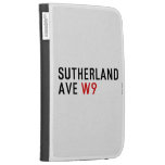 Sutherland ave  Kindle Cases