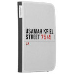 usamah kriel street  Kindle Cases