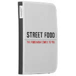 Street food  Kindle Cases