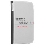 franco    mabila's  Kindle Cases