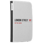 London street   Kindle Cases