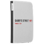 gabby's street  Kindle Cases