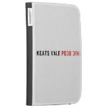 Keats Vale  Kindle Cases