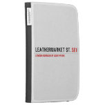 leathermarket St.  Kindle Cases