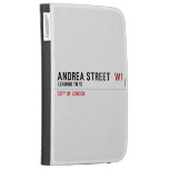 Andrea street   Kindle Cases