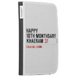 Happy 10th Monthsary Khaeram  Kindle Cases