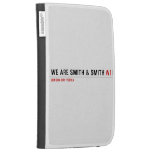 We are Smith & Smith  Kindle Cases