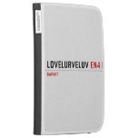 Lovelurveluv  Kindle Cases