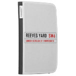 Reeves Yard   Kindle Cases