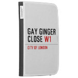 GAY GINGER CLOSE  Kindle Cases