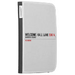 welcome hall lane  Kindle Cases