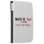 Made In   Kindle Cases