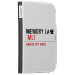 Memory Lane   Kindle Cases
