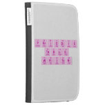 Periodic
 Table
 Writer  Kindle Cases