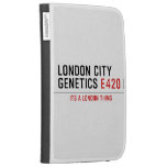 LONDON CITY  GENETICS  Kindle Cases