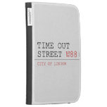 Time out Street  Kindle Cases