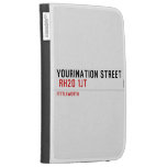 YOURINATION STREET    Kindle Cases