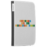HISTORY 
 OF THE
 Periodic table  Kindle Cases
