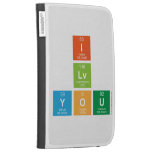 I
 Lv
 You  Kindle Cases