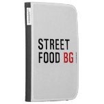 Street Food  Kindle Cases