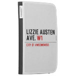 Lizzie Austen Ave.  Kindle Cases