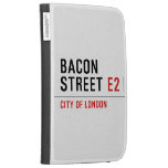 Bacon Street  Kindle Cases